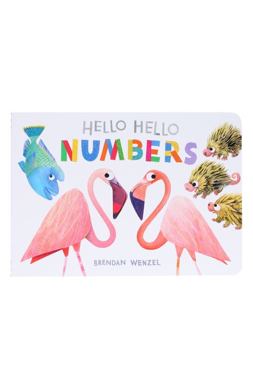 Chronicle Books 'Hello Hello Numbers' Board Book in Multi 