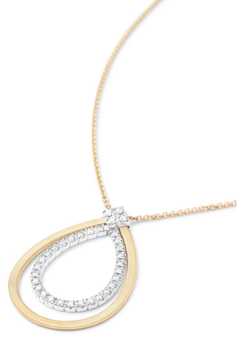 Masai Coil & Diamond Pendant Necklace, Alternate, color, 18K YELLOW GOLD