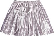 BISBY Kids' Metallic Circle Skort