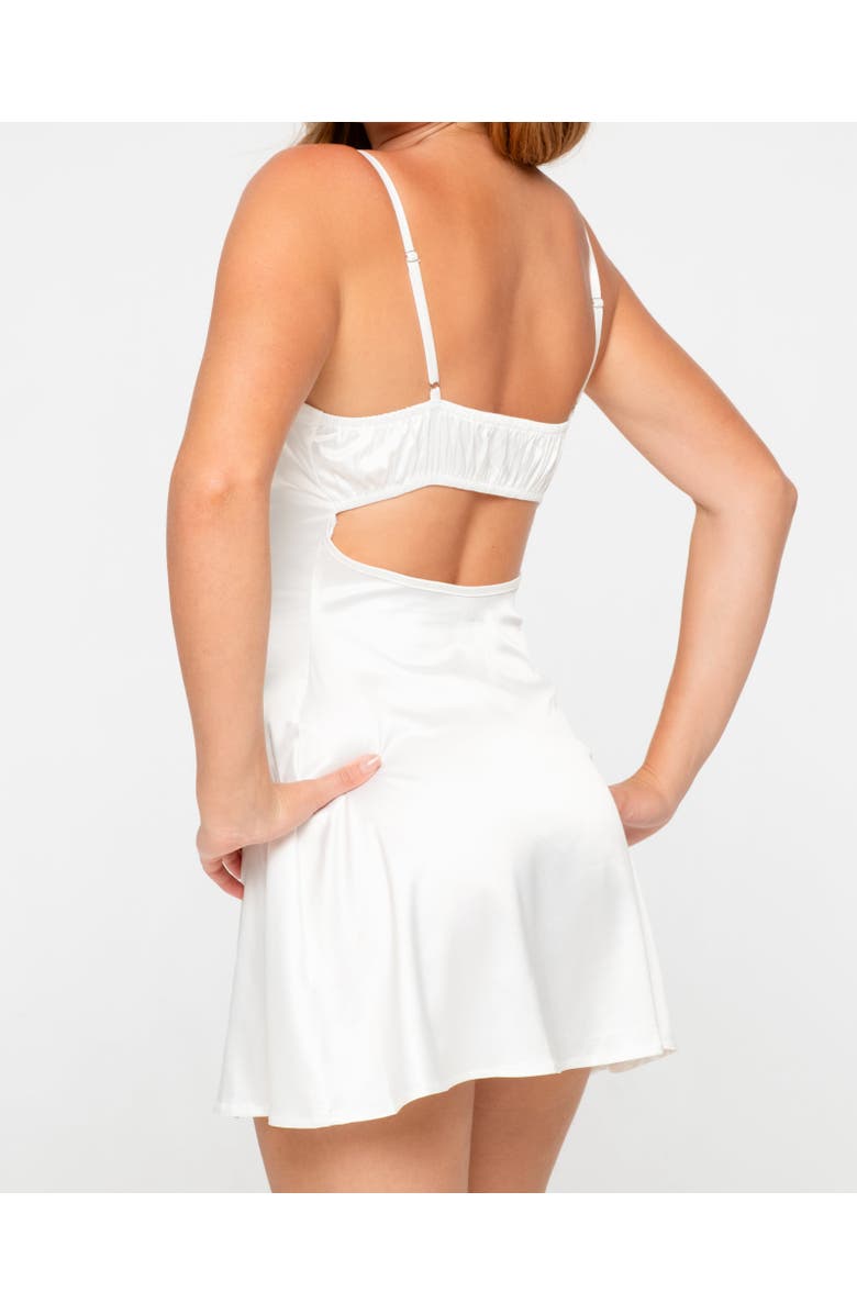 One Empire Zaya Lace Dress, Alternate, color, White