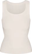 SKIMS Stretch Cotton Rib Scoop Tank