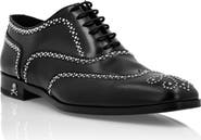 PHILIPP PLEIN Calf Skin Leather Lace Up Shoes Men