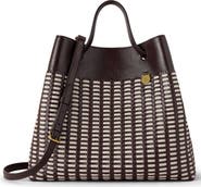 Mulberry Woven Leather Tote