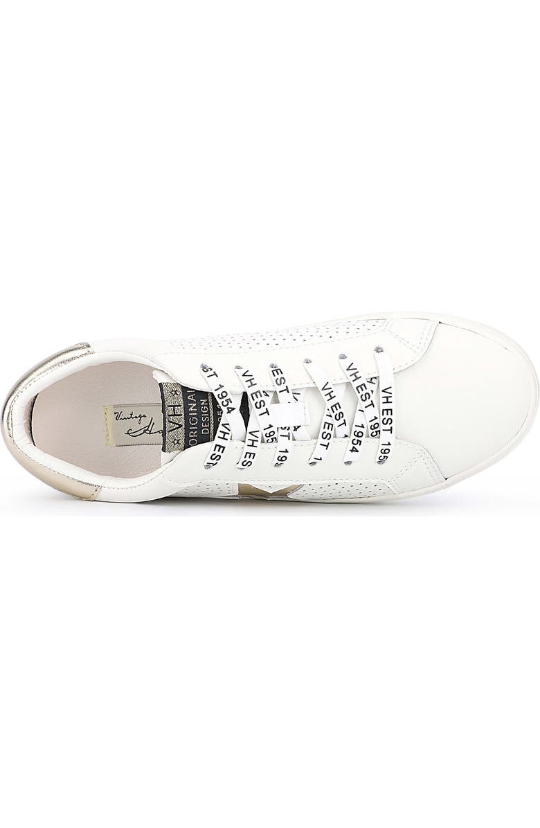 Vintage Havana Gadol Perforated Leather Sneaker, Alternate, color,