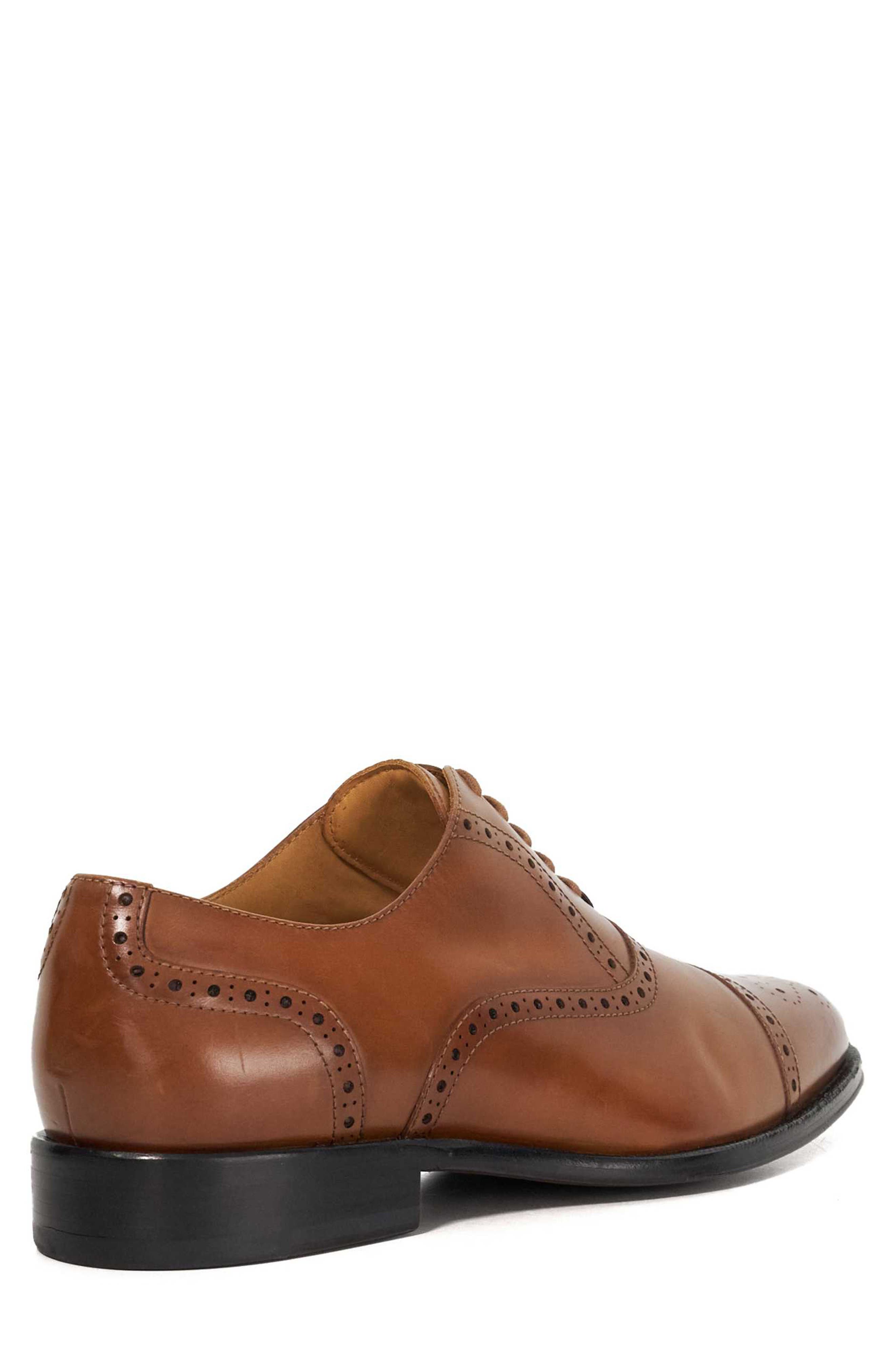 Dune London Soldiers Cap Toe Wingtip Oxford, Alternate, color, 