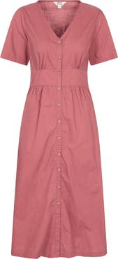 Mountain Warehouse Riviera Button Through Midi Dress