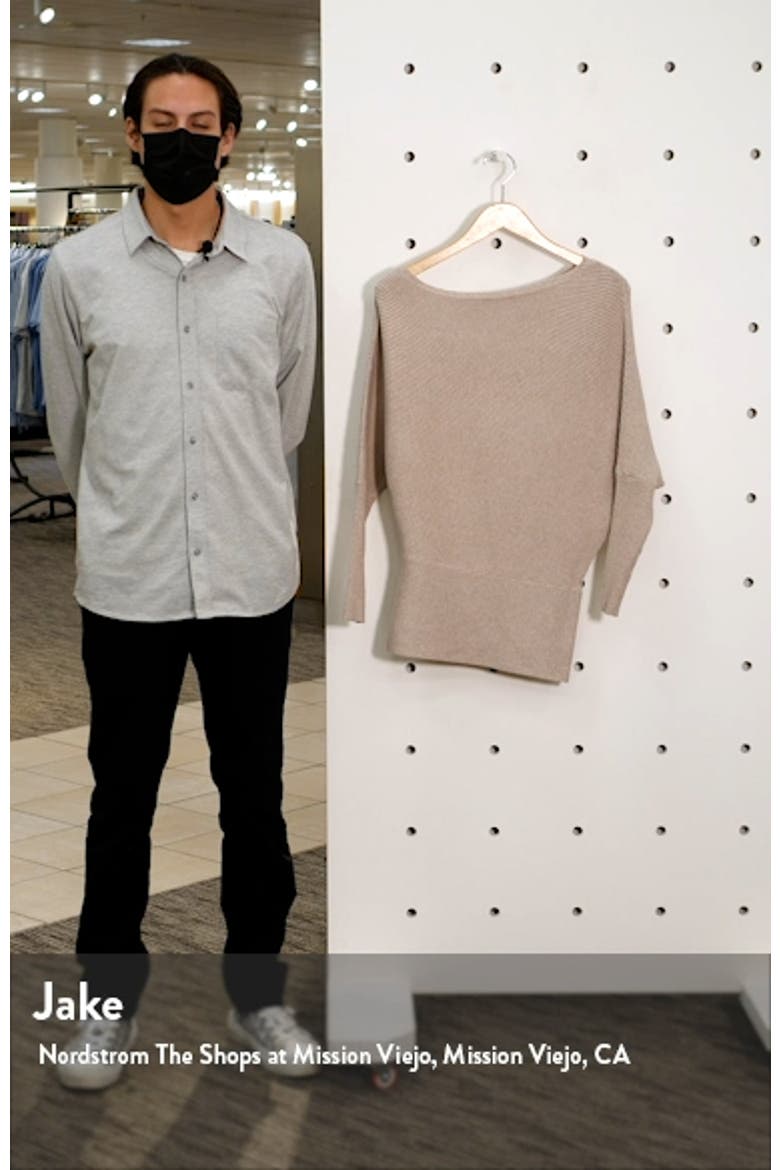 Lorna Asymmetric Knit Top video