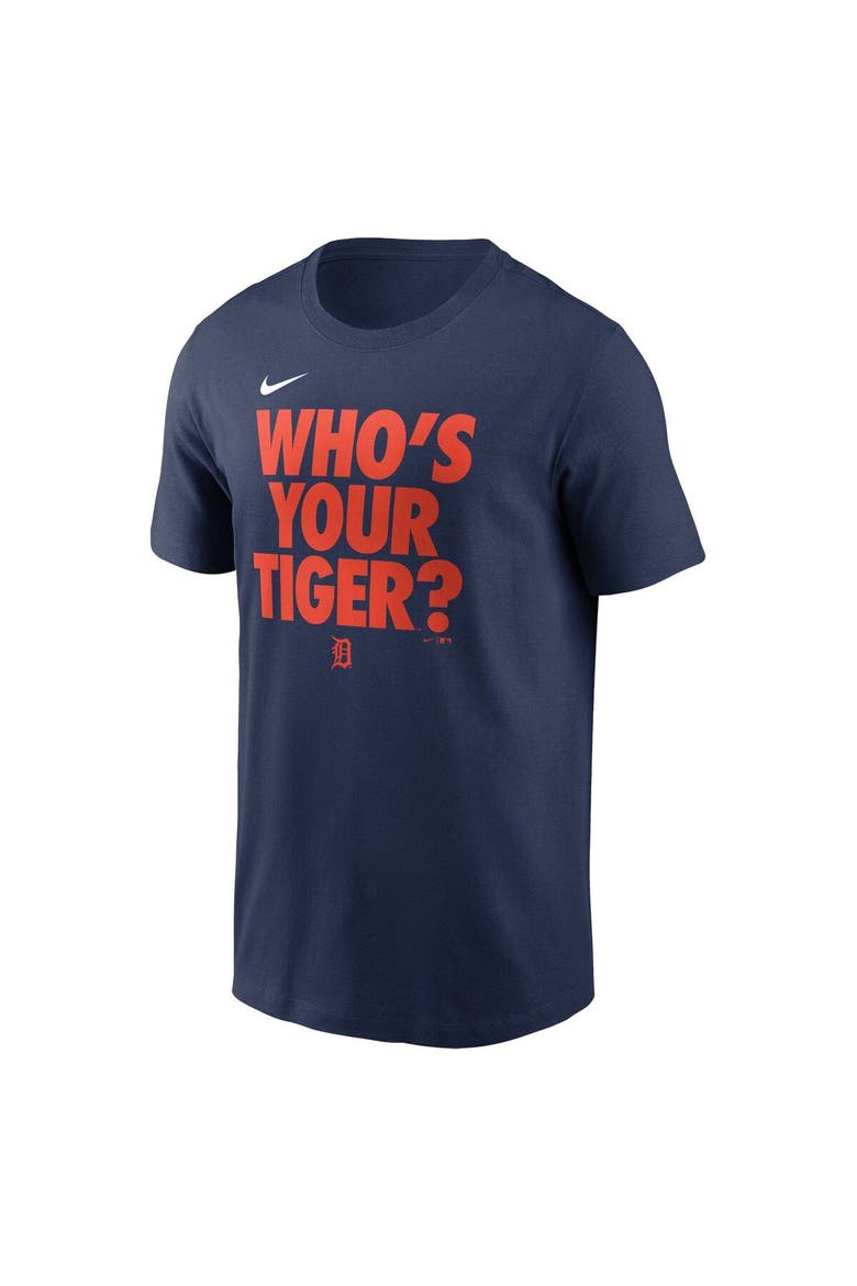 Men's Nike Navy Detroit Tigers Rally Rule T-Shirt, Alternate, color, Navy