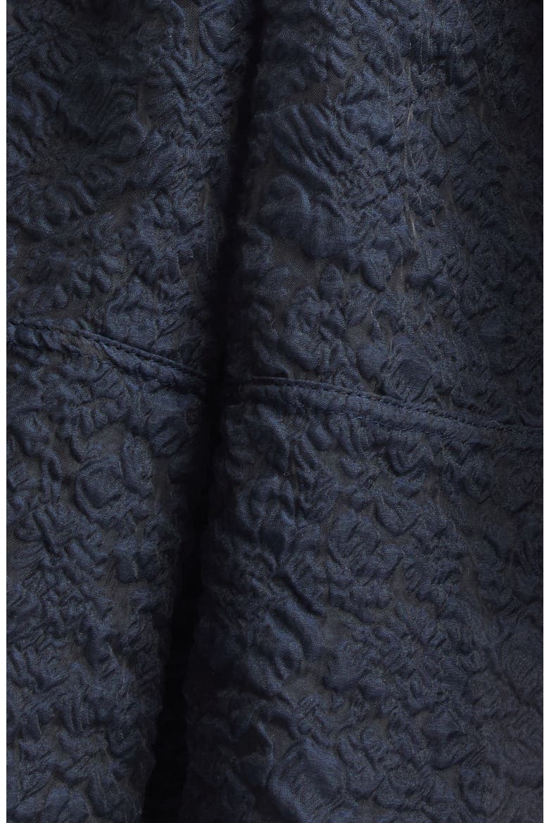 Freesia Brodia Matelass Quarter Zip Minidress, Alternate, color, NAVY