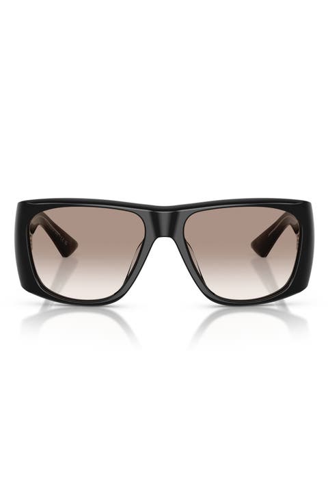 x Khaite 58mm Gradient Square Sunglasses