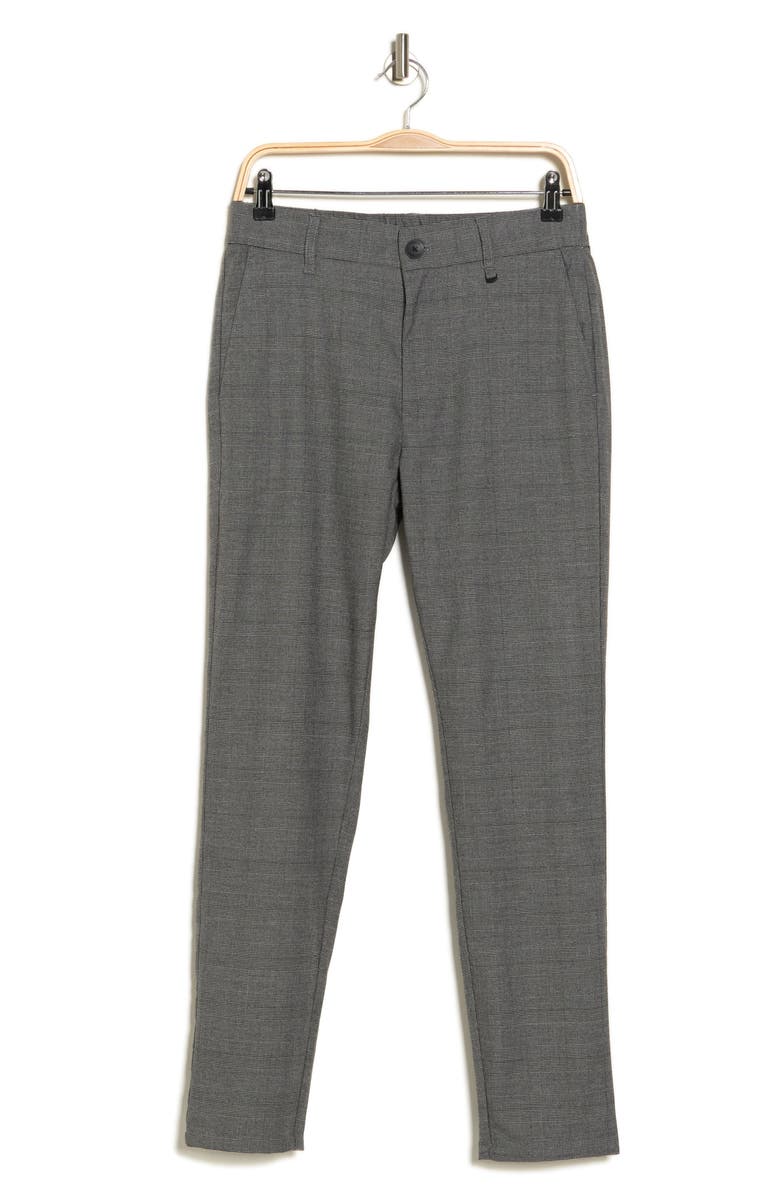DENIM AND FLOWER Herringbone Pants, Alternate, color, Charcoal
