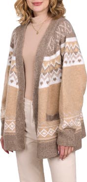 SAACHI Cozy Fair Isle Cardigan