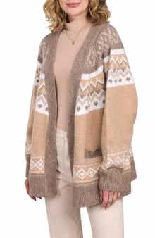SAACHI Cozy Fair Isle Cardigan