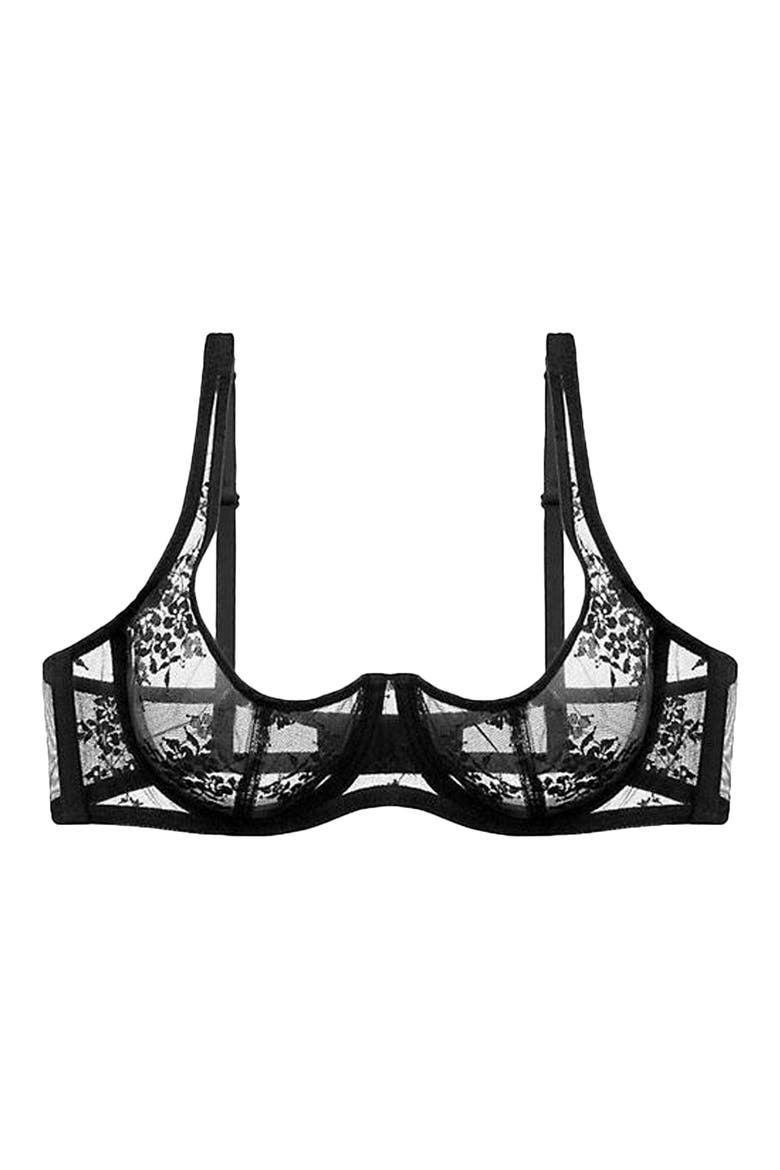 Romy Demi Bra, Alternate, color, NOIR