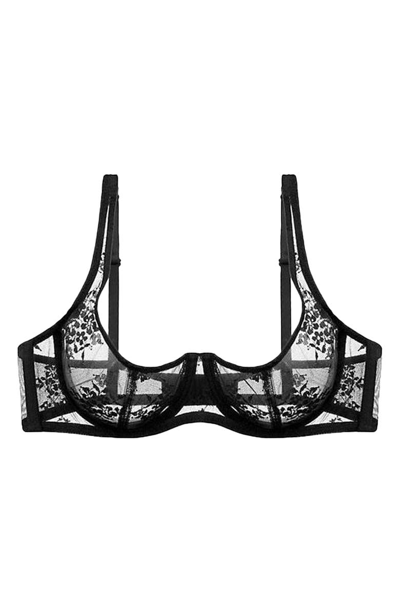 JOURNELLE Romy Demi Bra, Alternate, color, Noir