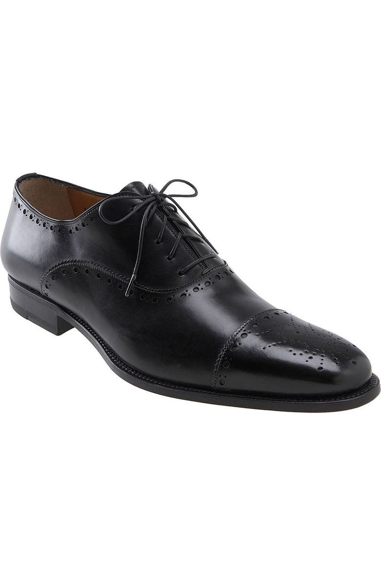 Santoni 'Knox' Cap Toe Oxford, Main, color,