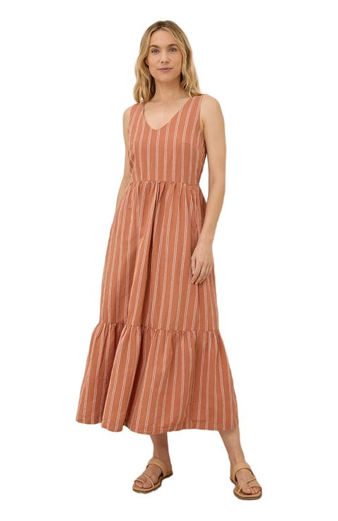 Canopy Linen Easy Tank Dress Made with Organic Cotton