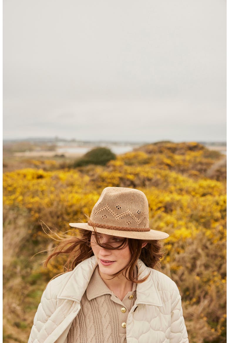 Flowerdale Trilby Hat, Alternate, color, TRENCH