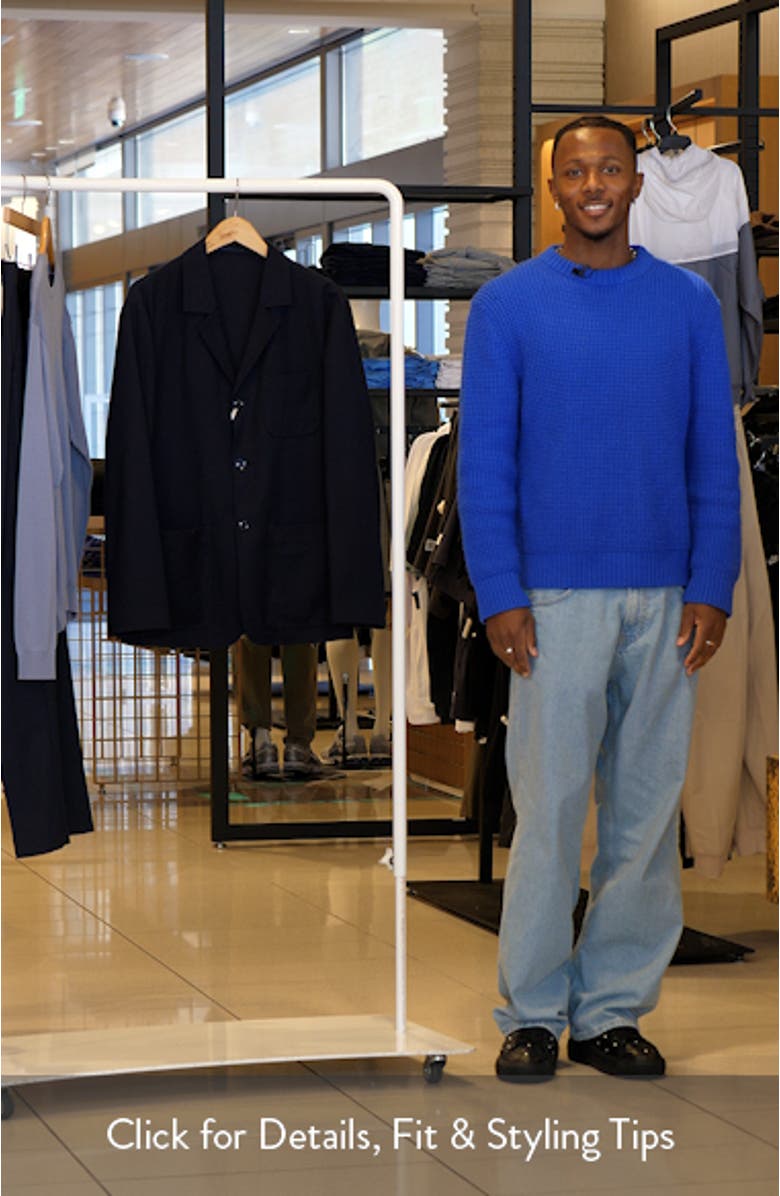 Slim Fit Virgin Wool Sport Coat, sales video thumbnail