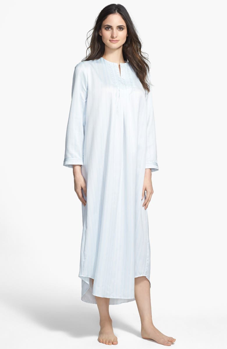 Carole Hochman Designs Brushed Back Satin Nightgown, Main, color,