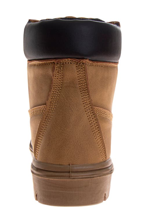 Avalanche Steel Toe Work Boot In Tan