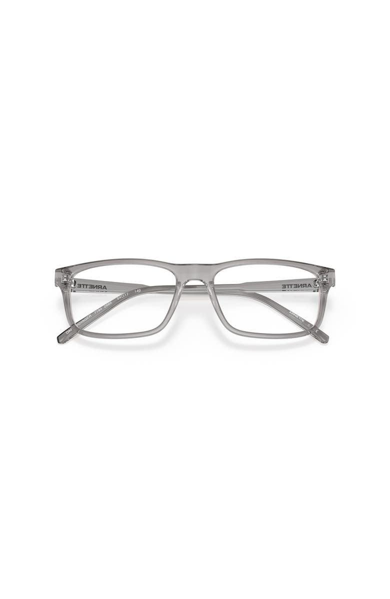 ARNETTE 54mm Rectangle optical glasses, Alternate, color, Grey
