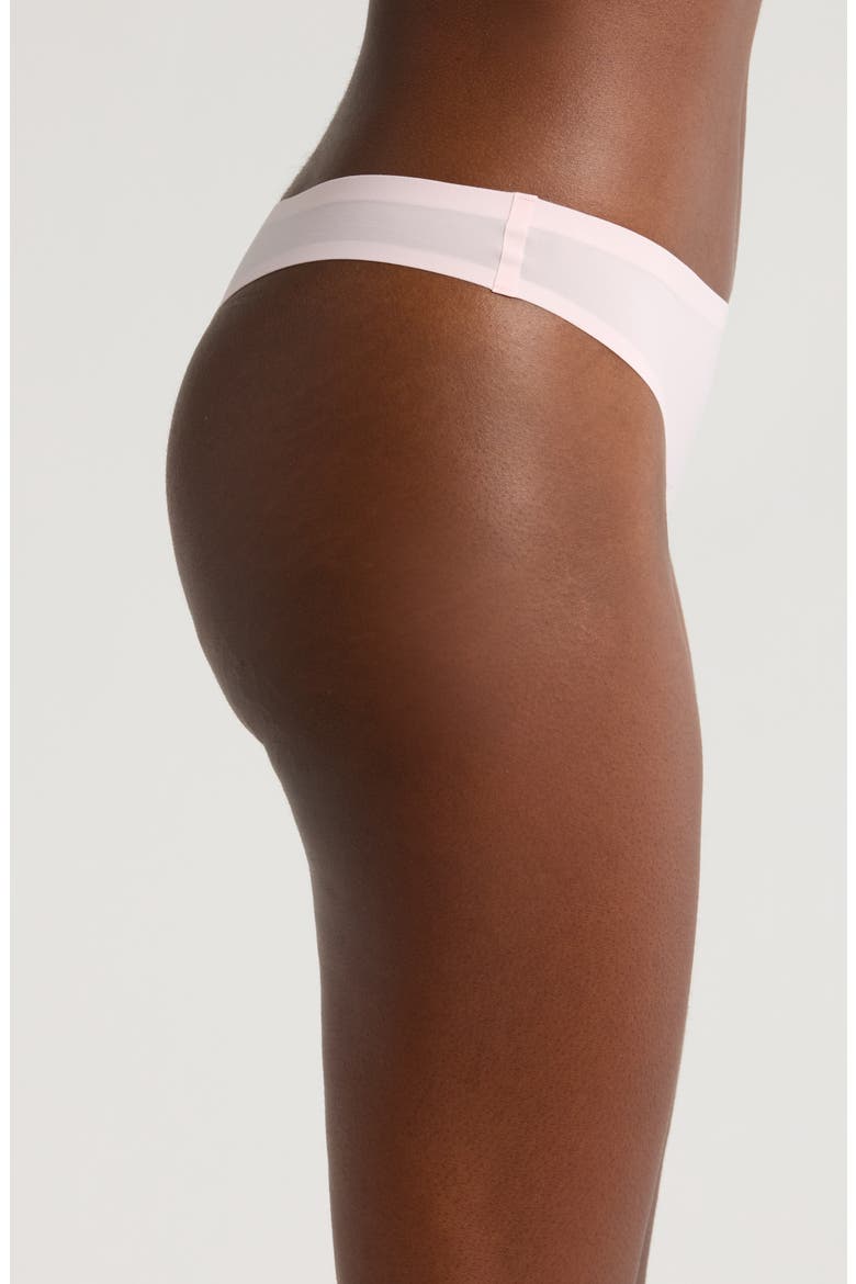 Soft Stretch Thong, Alternate, color, WATERLILY PINK-5K