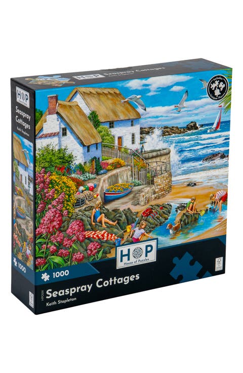 Seaspray Cottages 1000-Piece Jigsaw Puzzle