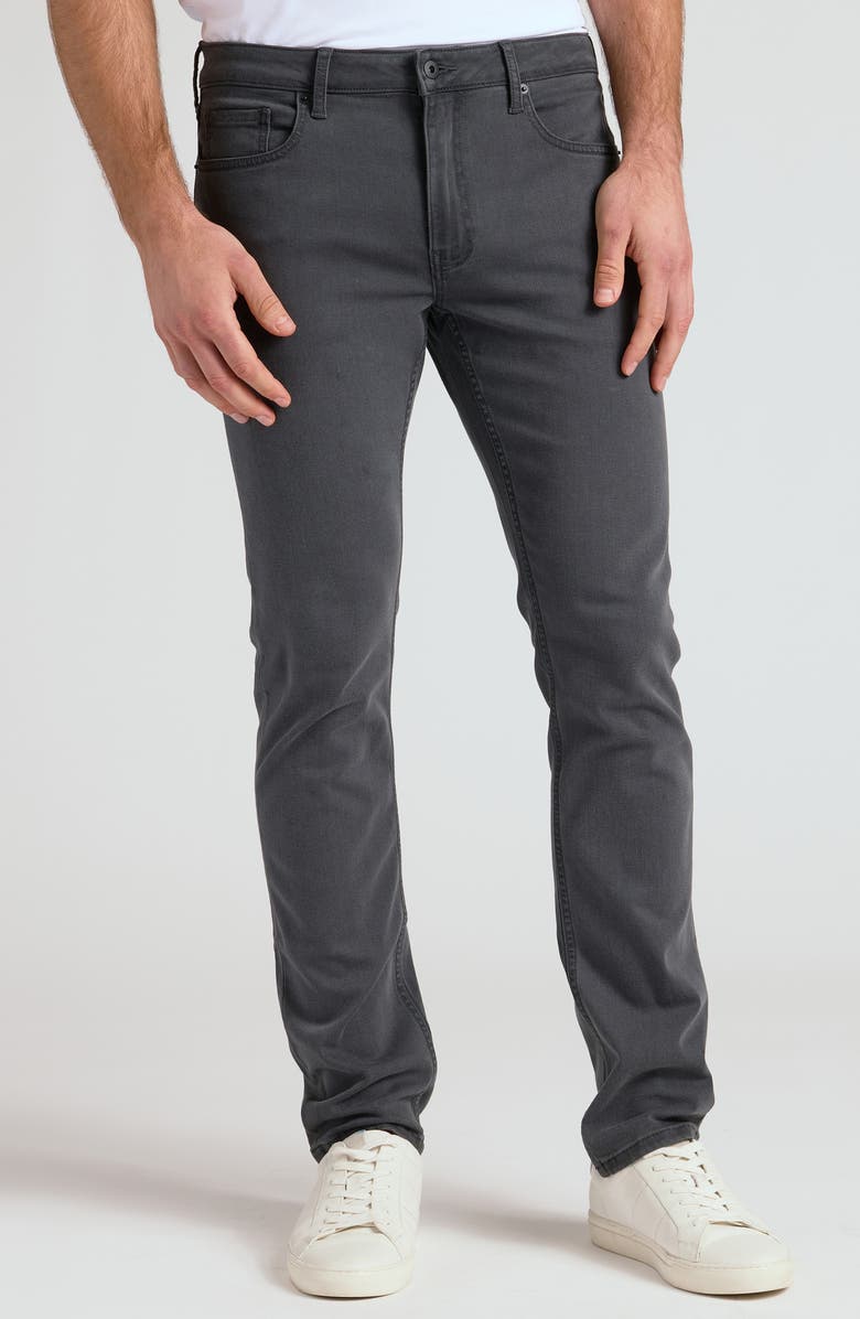 True Classic Straight Fit Comfort Jeans, Main, color, Gray Wash