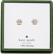 Kate Spade New York Pavé Paw Stud Earrings