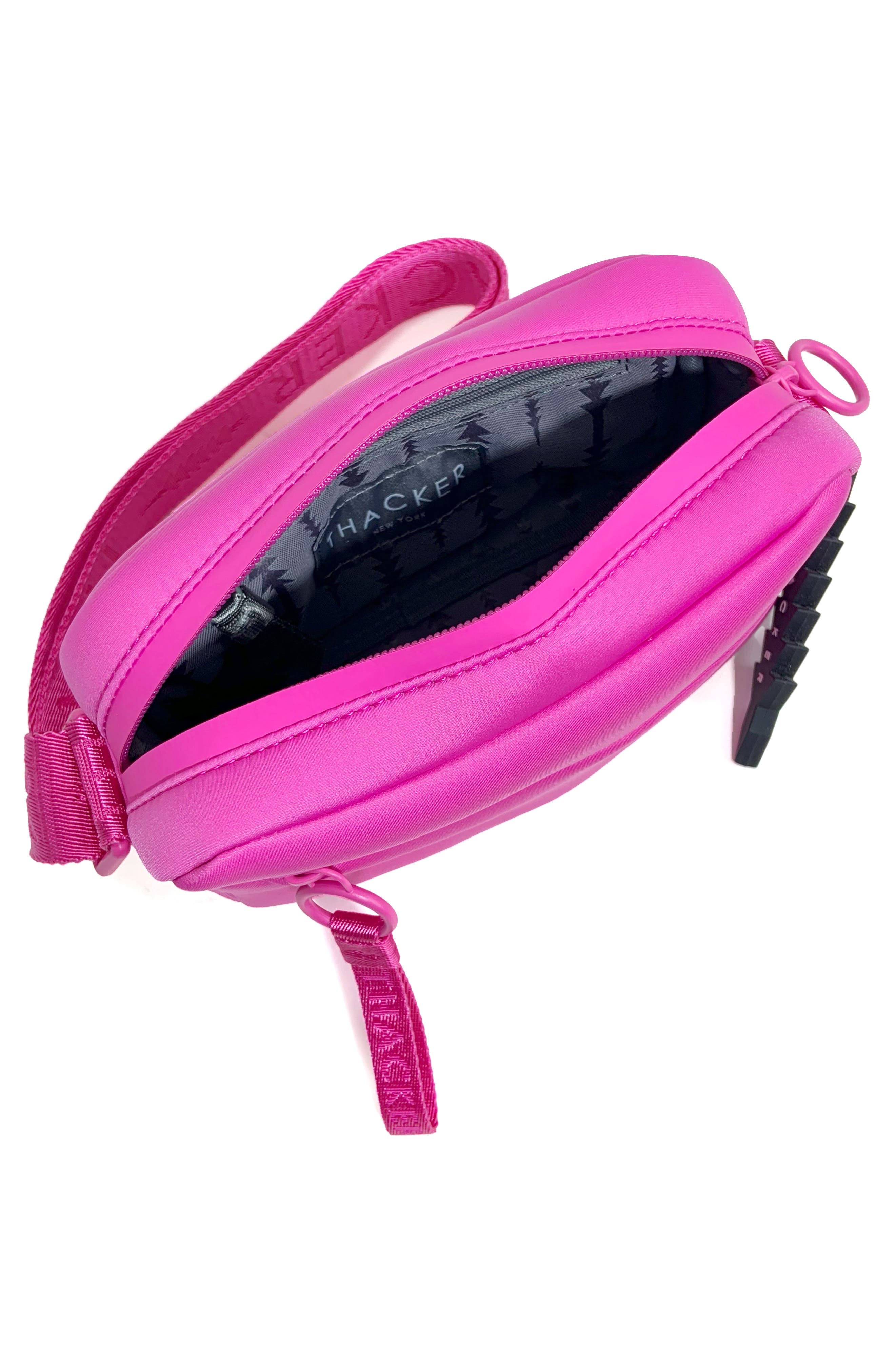 Thacker Ella Phone Zip Crossbody Bag, Alternate, color, Fuchsia