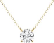 Badgley Mischka Collection Round Cut Lab Created Diamond Necklace - 0.75ctw
