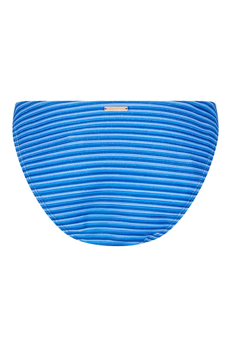 Margot Metallic Stripe Bikini Bottoms, Alternate, color, BLUE MULTI