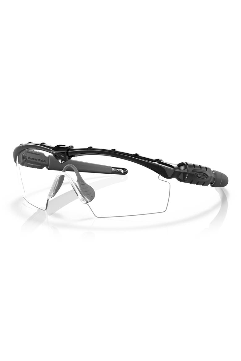 SI Ballistic M Frame 2.0 130mm Rectangle Sunglasses, Alternate, color, BLACK / CLEAR