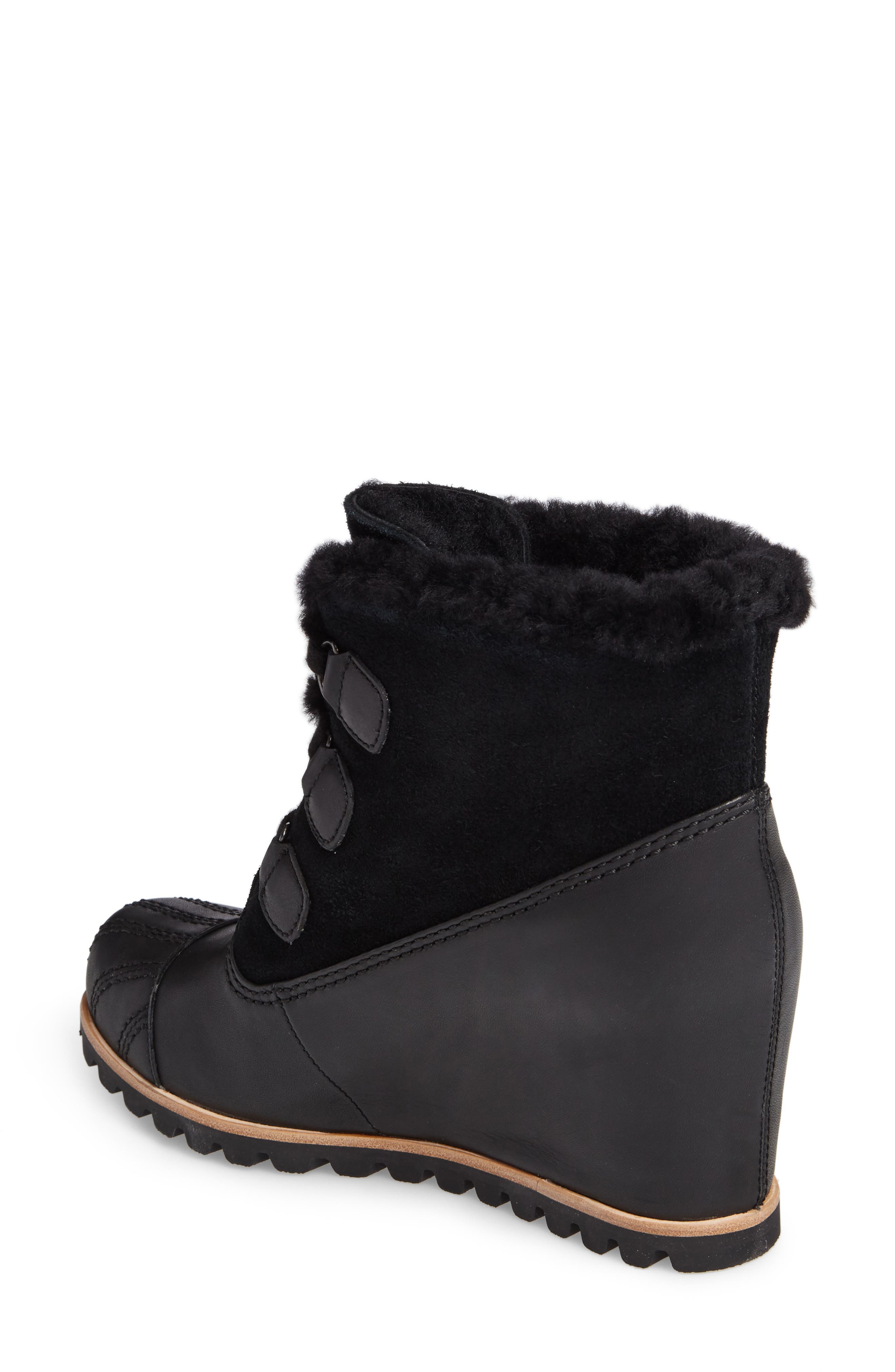 UGG<sup>®</sup> Alasdair Waterproof Wedge Bootie, Alternate, color, 
