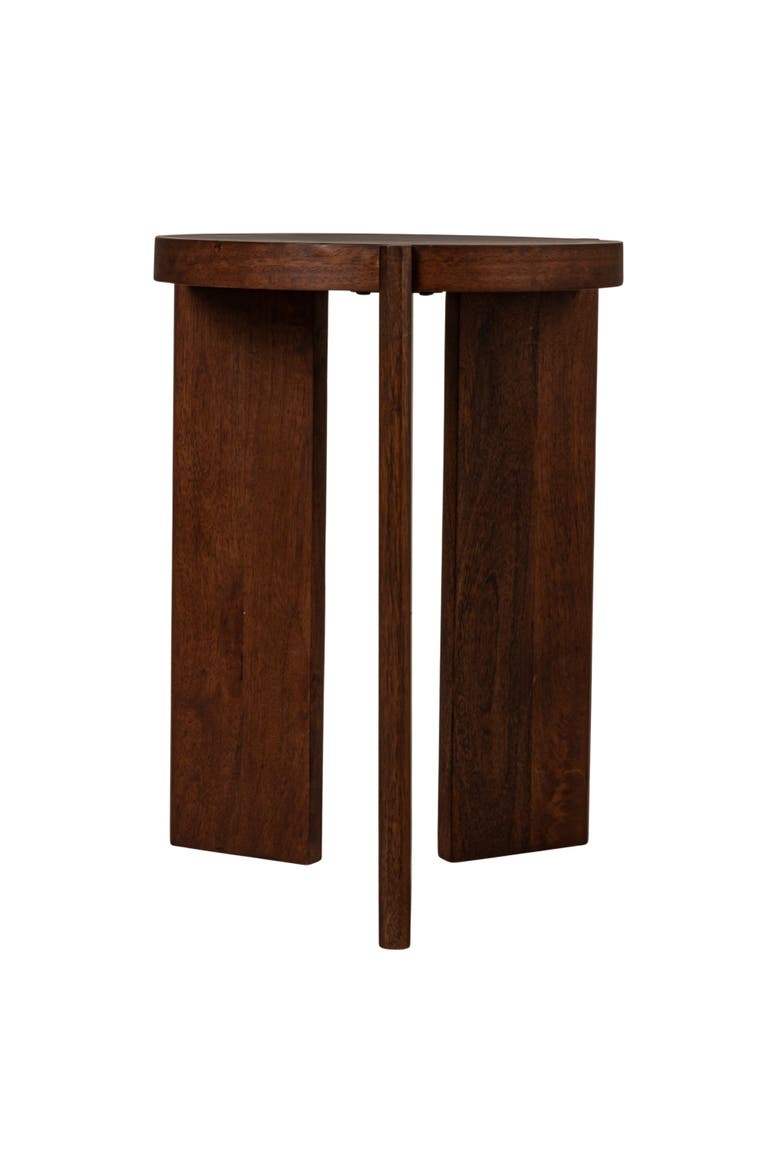 Side Table, Alternate, color, Brown