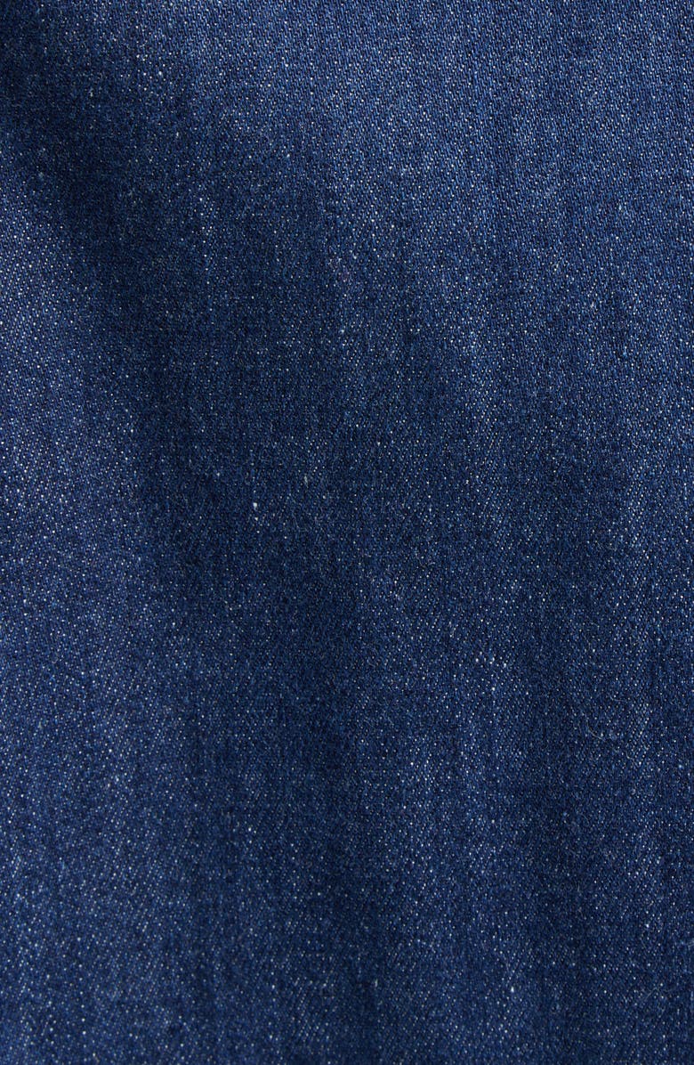 Moncler Denim Shirt Jacket, Alternate, color, 