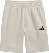 adidas Kids' 3-Bar Fleece Shorts