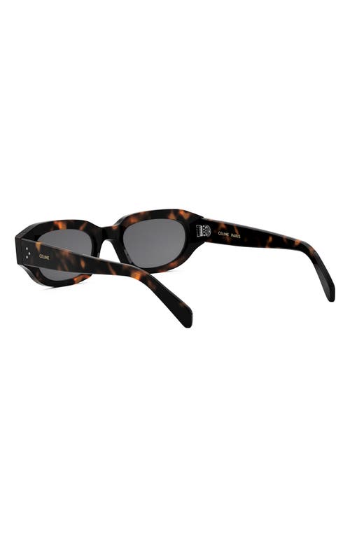 CELINE CELINE BOLD 3 DOTS 54MM GEOMETRIC SUNGLASSES