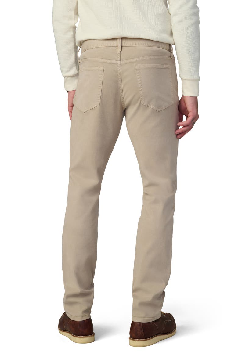 The Asher Slim Fit Five-Pocket Twill Pants, Alternate, color, COBBLESTONE