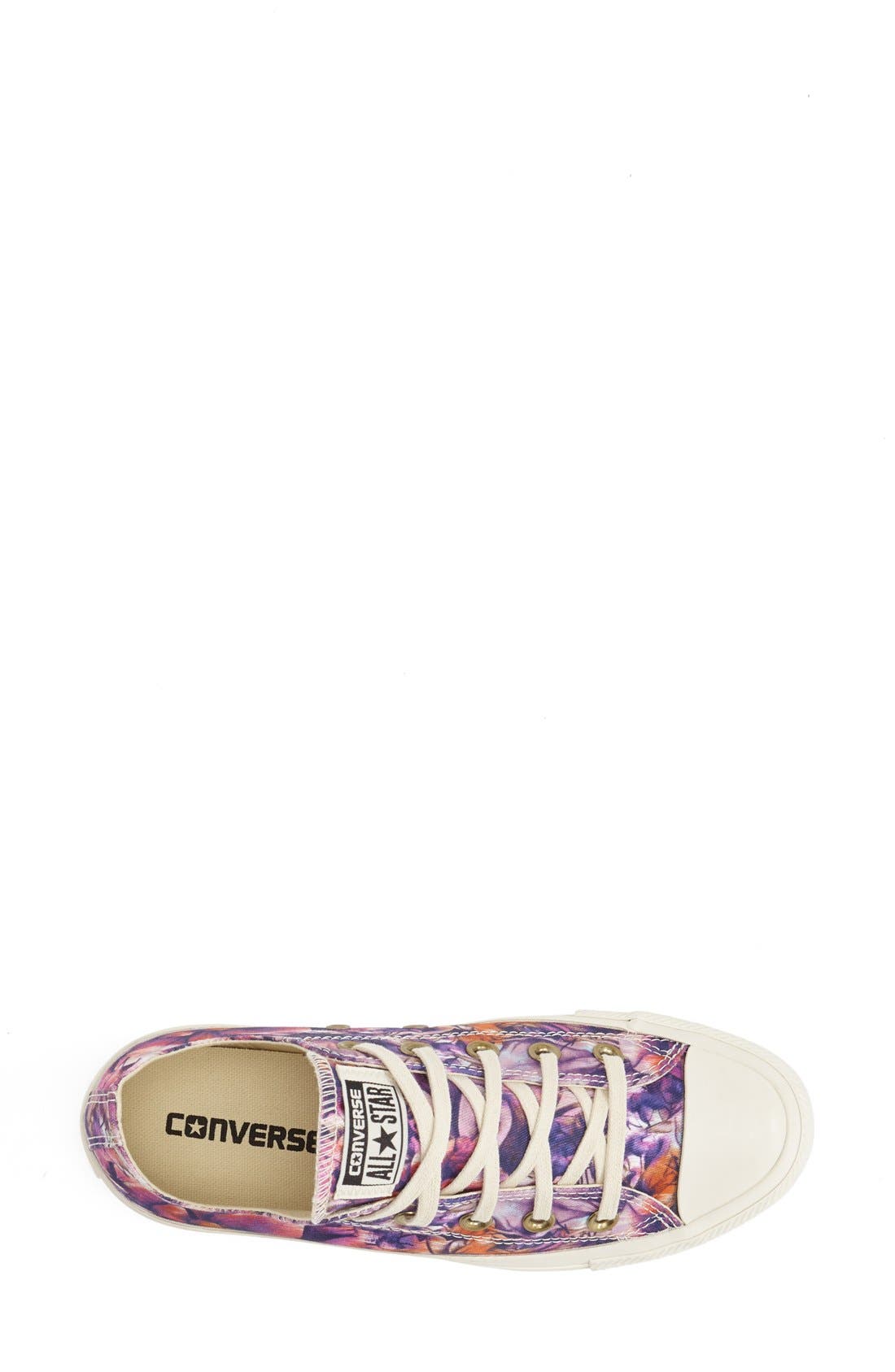 Converse Chuck Taylor<sup>®</sup> Floral Print Sneaker, Alternate, color, 