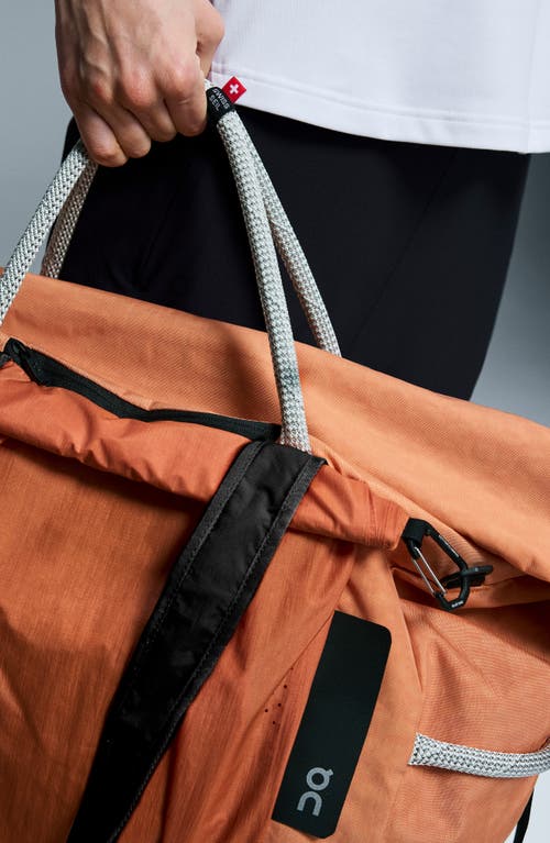 On Track Pack 40l Elite Gym Bag In Orange