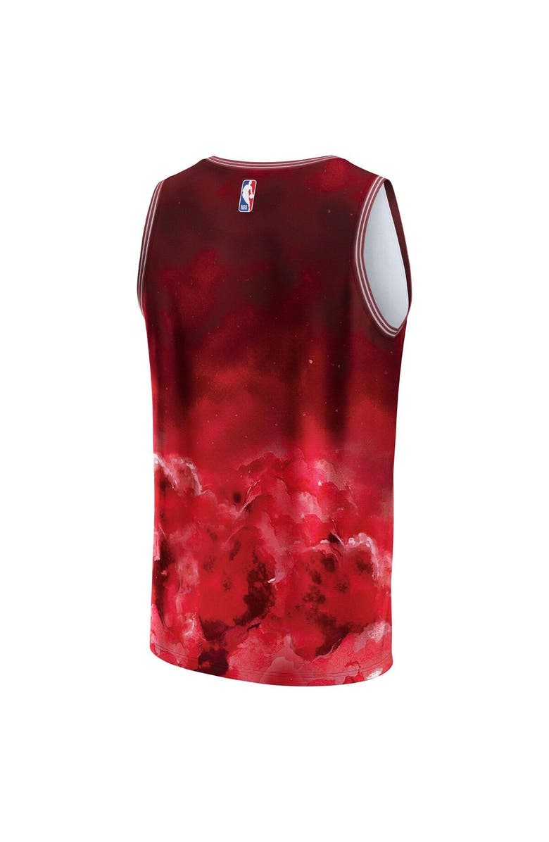 NBA X KIDSUPER Unisex NBA & KidSuper Studios by Fanatics Red Houston Rockets Hometown Jersey, Alternate, color, Red