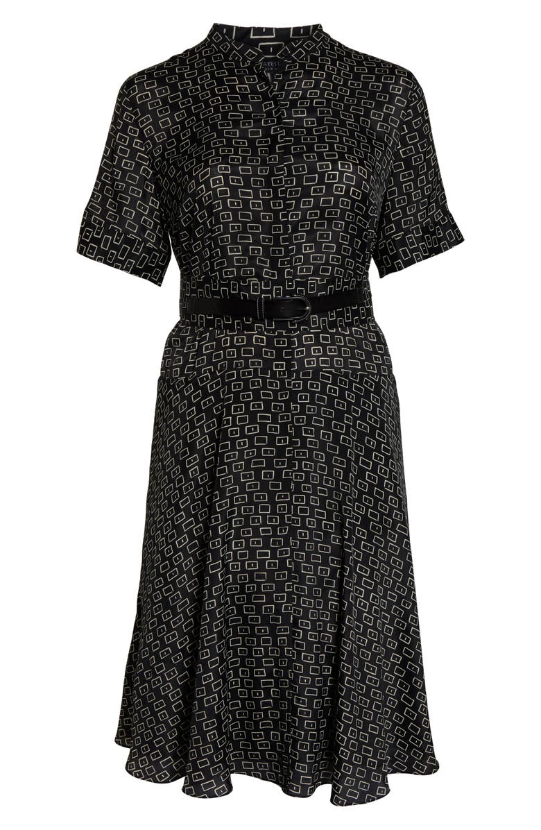 Lafayette 148 New York Augustina Piazza Print Dress, Alternate, color,