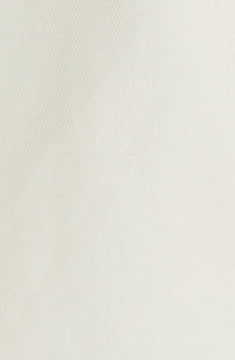 Moncler Snap Front Twill A-Line Skirt, Alternate, color, 