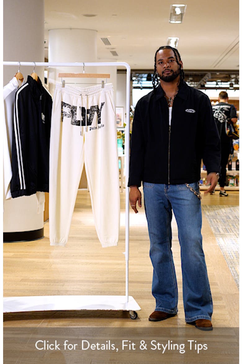Logo Print Oversize Sweatpants video