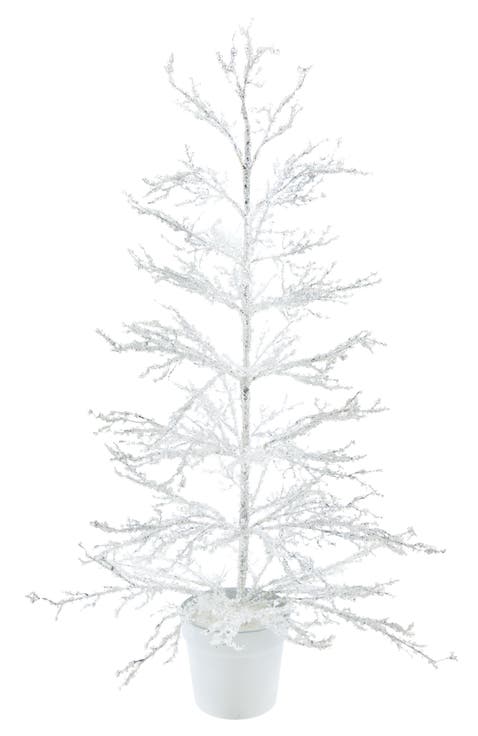 Frosted Potted Tree