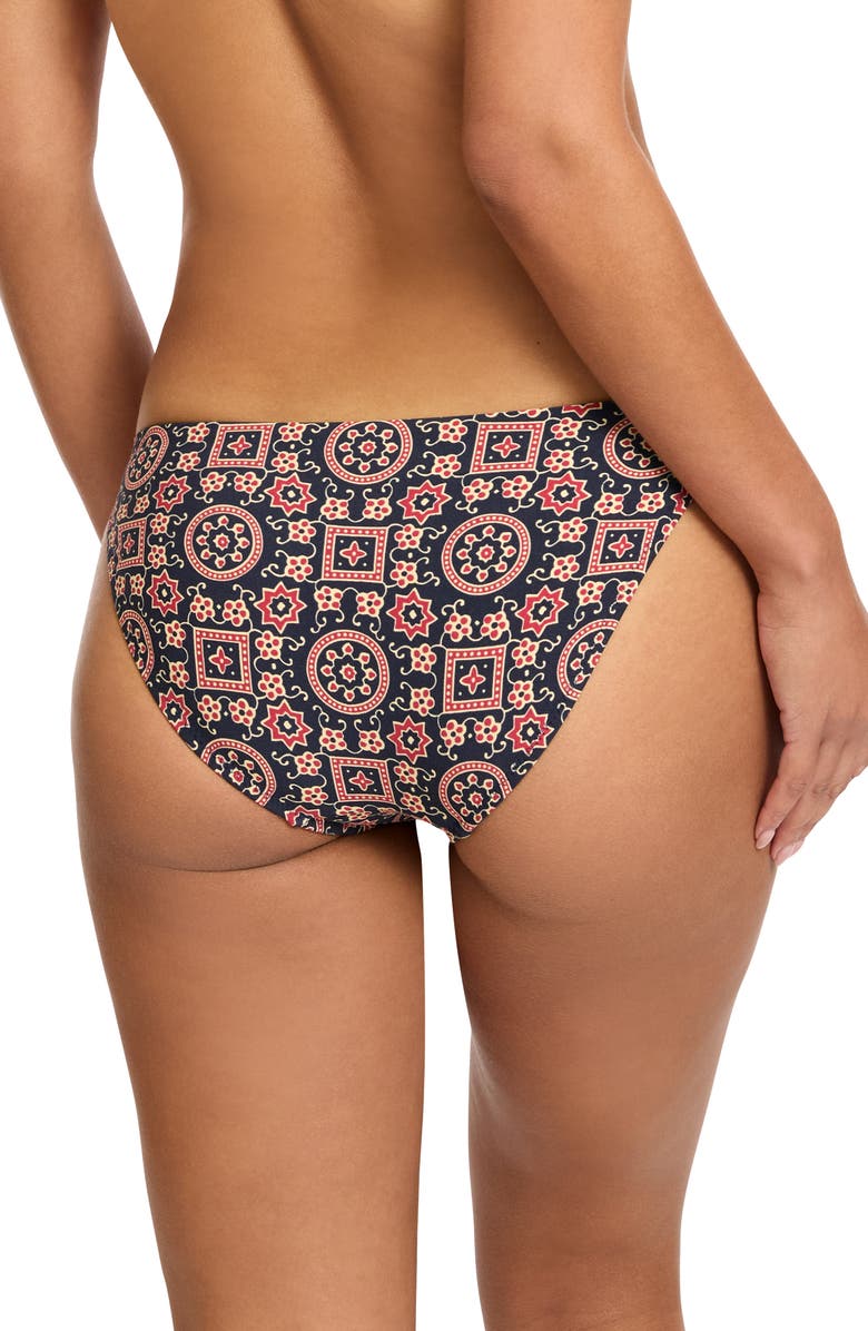 Robin Piccone Maggy Ring Side Bikini Bottoms, Alternate, color, Multi