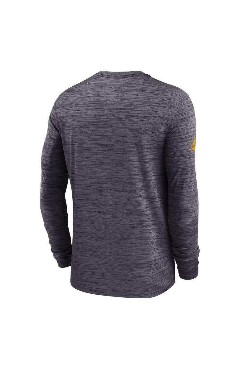 Nike Men's Nike Black Pittsburgh Steelers Sideline Velocity Performance Long Sleeve T-Shirt, Alternate, color, Black
