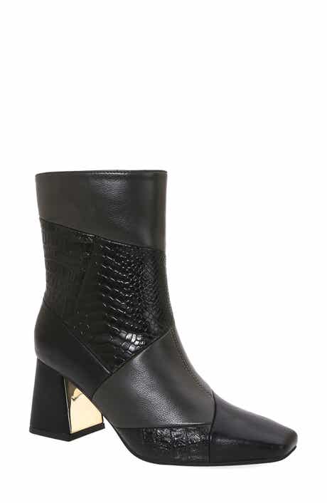 NINETY UNION Leah Block Heel Bootie